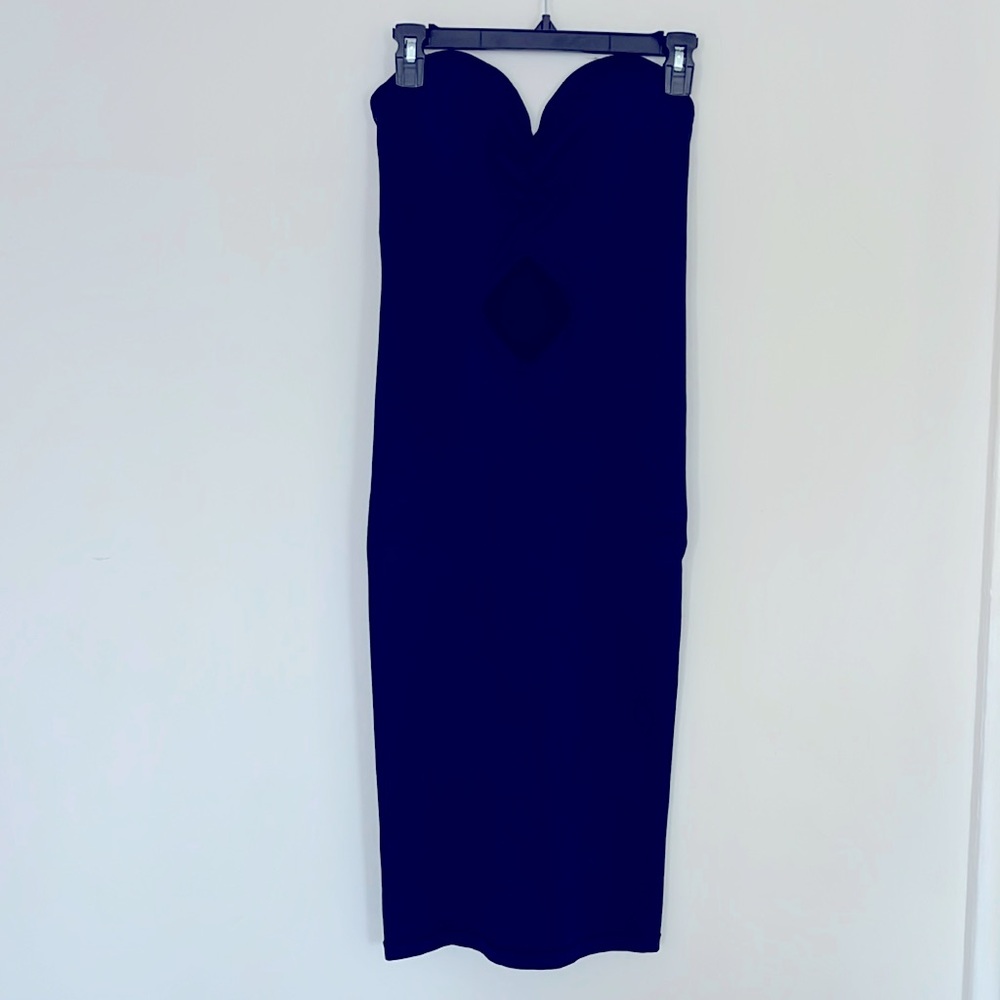 Simon Miller Strapless Spandex Midi Dresss